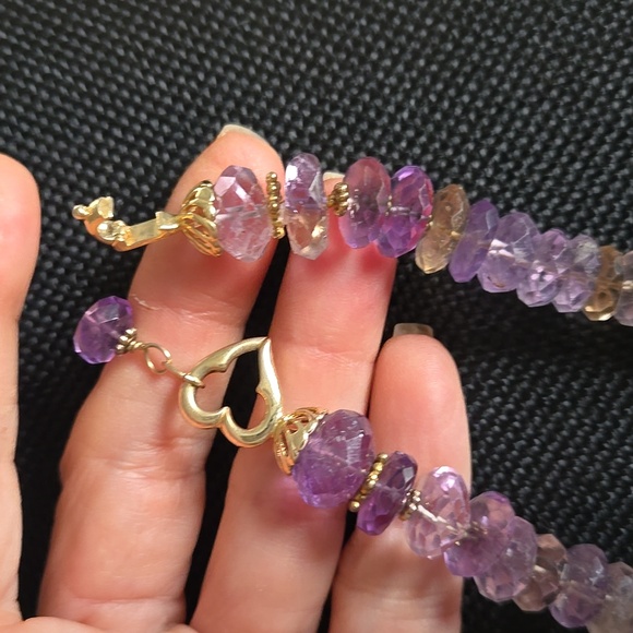 Earth2sky Jewelry Jewelry - 14KT Faceted Ametrine Necklace